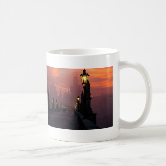 Charles Bridge Prag Kaffeetasse (Rechts)