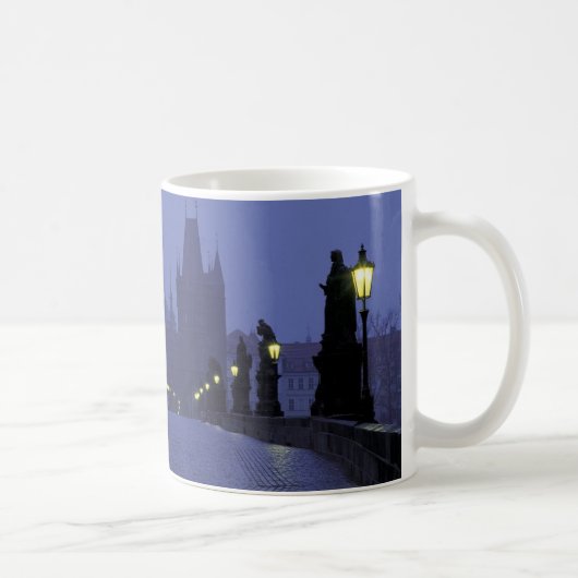 Charles Bridge Prag Kaffeetasse (Rechts)