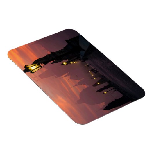 Charles Bridge Prag Magnet (Rechte Seite)