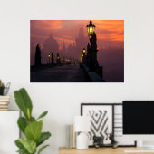 Charles Bridge Prag Poster (Heimbüro)
