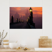 Charles Bridge Prag Poster (Küche)