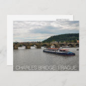 Charles Bridge Prag Postkarte (Vorne/Hinten)