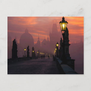 Charles Bridge Prag Postkarte