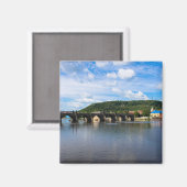 Charles Brige Magnet (Vorderseite/Rückseite)