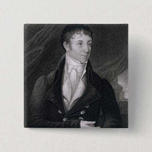 Charles Brockden Brown (1771-1810) graviert von Button (Vorderseite)