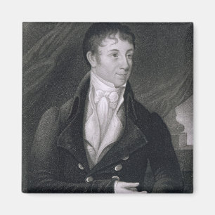 Charles Brockden Brown (1771-1810) graviert von Magnet