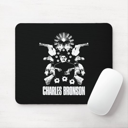 Charles Bronson Mousepad (Mit Mouse)
