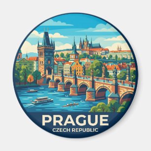 Charles-Brücke Tschechien Magnet