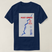 Charles Bukowski Post T-Shirt (Design vorne)