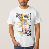 Charles Bukowski Quote T-Shirt (Vorderseite)