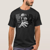 Charles Bukowski - schwarz - Zitat Klassischer T - T-Shirt (Vorderseite)