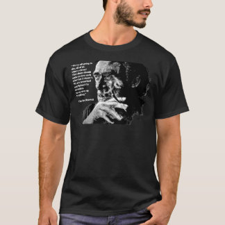 Charles Bukowski - schwarz - Zitat Klassischer T - T-Shirt