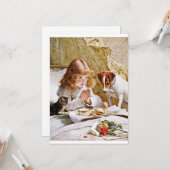 Charles Burton Barber - Suspense Karte (Vorderseite/Rückseite Beispiel)