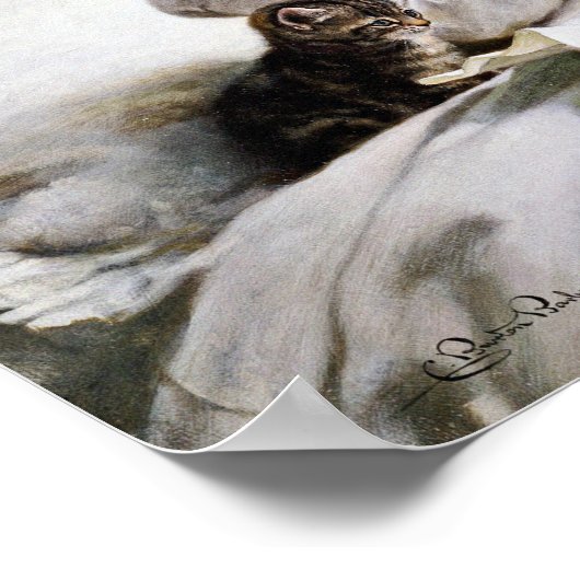 Charles Burton Barber - Suspense Poster (Ecke)