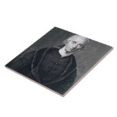 Charles Carroll von Carrollton, graviert durch Fliese (Seite)