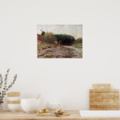 Charles Conder Auf dem Fluss Yarra, in der Nähe vo Poster (Küche)