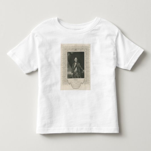 Charles Cornwallis Kleinkind T-shirt (Vorderseite)
