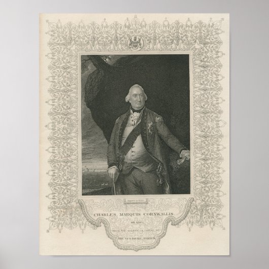 Charles Cornwallis Poster (Vorne)