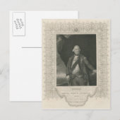 Charles Cornwallis Postkarte (Vorne/Hinten)