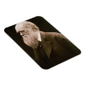 Charles Darwin (1809-82) (Foto) Magnet (Rechte Seite)