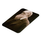 Charles Darwin (1809-82) (Foto) Magnet (Linke Seite)