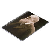 Charles Darwin (1809-82) (Foto) Notizblock (Linke Seite)