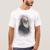 Charles Darwin 1878 Colorized T-Shirt (Vorderseite)