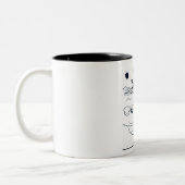 Charles Darwin 1 Zweifarbige Tasse (Links)