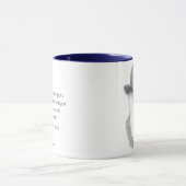 Charles Darwin - anwendbares Zitat Tasse (Zentrum)