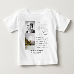 Charles Darwin (Beagle Phylogenetics Darwin HMS) Baby T-shirt