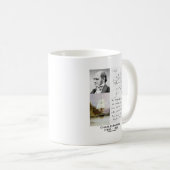 Charles Darwin (Beagle Phylogenetics Darwin HMS) Kaffeetasse (VorderseiteRechts)