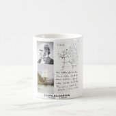 Charles Darwin (Beagle Phylogenetics Darwin HMS) Kaffeetasse (Mittel)