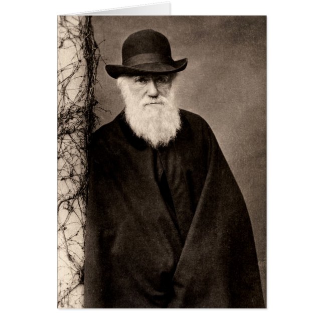 Charles Darwin Card (Vorne)