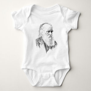 Charles Darwin, der Ursprung von Spezies 1872 Baby Strampler