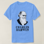 Charles Darwin Evolution Botanist Zoologe T-Shirt (Design vorne)