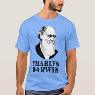 Charles Darwin Evolution Botanist Zoologe T-Shirt