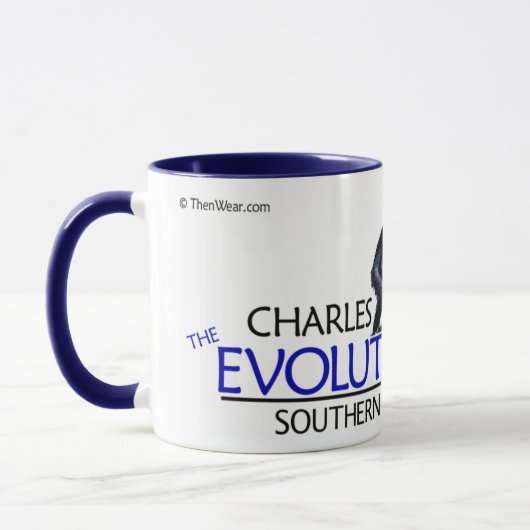 Charles Darwin "Evolutions-Ausflug" (Tasse/Stein) Tasse (Links)