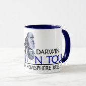 Charles Darwin "Evolutions-Ausflug" (Tasse/Stein) Tasse (VorderseiteRechts)