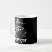 Charles Darwin Galapagos Islands Sea Turtle Kaffeetasse (Vorderseite Links)