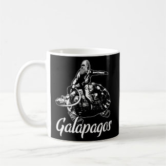 Charles Darwin Galapagos Islands Sea Turtle Kaffeetasse