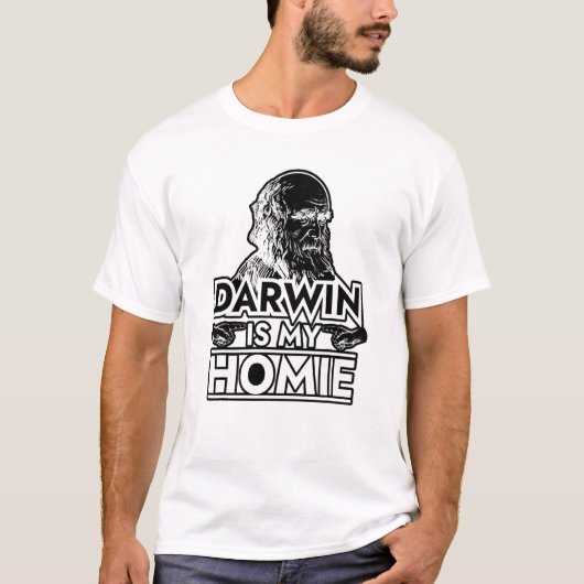 Charles Darwin ist meine Evolution T-Shirt (Vorderseite)