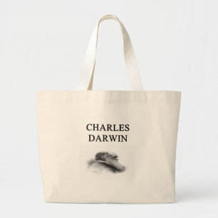 Charles Darwin Jumbo Stoffbeutel