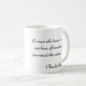Charles Darwin Kaffeetasse (VorderseiteRechts)