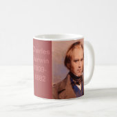 Charles Darwin Kaffeetasse (VorderseiteRechts)