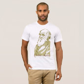 Charles Darwin. Mann-T - Shirt (Vorne ganz)