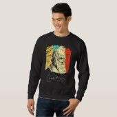 Charles Darwin Naturalist Biologe Scientist Retr Sweatshirt (Vorne ganz)