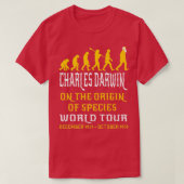 Charles Darwin Origin Species World our Evolve Sci T-Shirt (Design vorne)