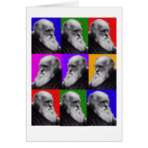 Charles Darwin Pop Kunstgeschenke für alle Altersg