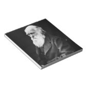 Charles Darwin Portrait Notizblock (angewinkelt)