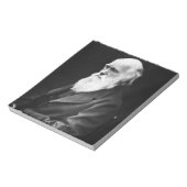 Charles Darwin Portrait Notizblock (Rotiert)